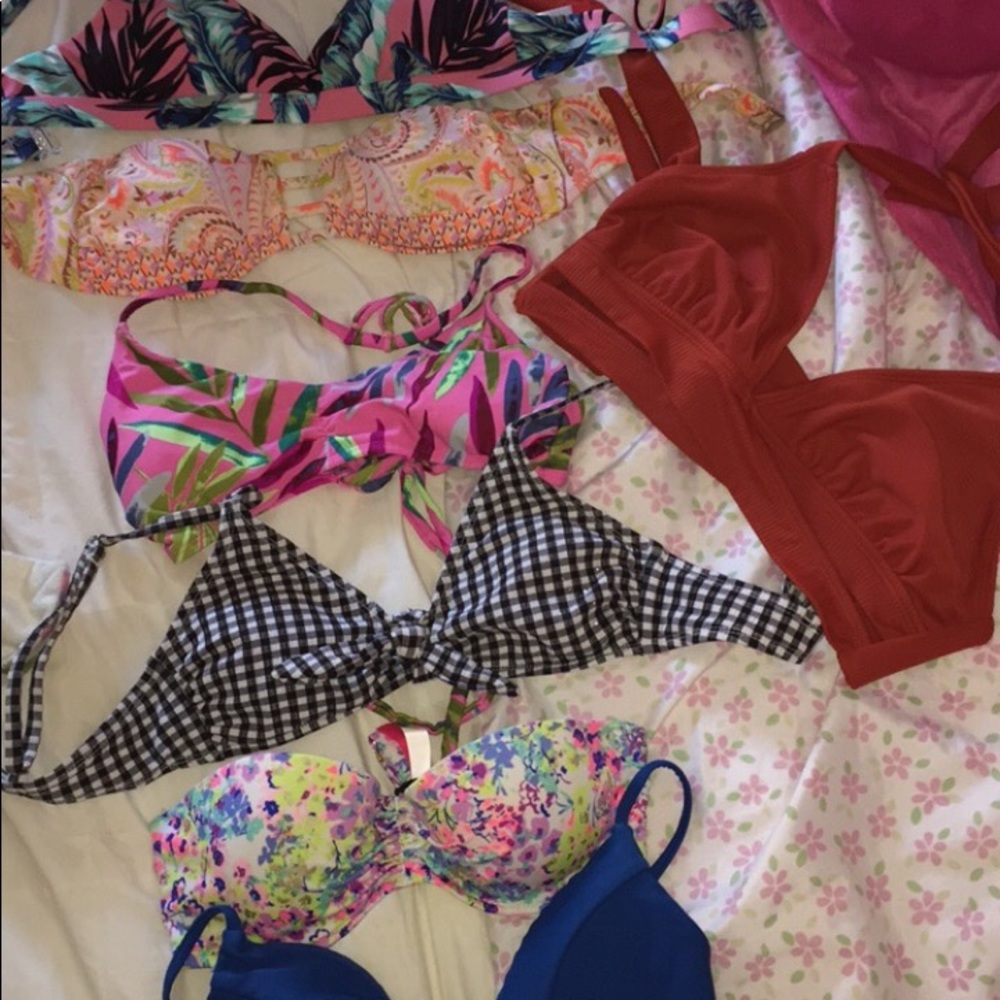 Different bikini tops